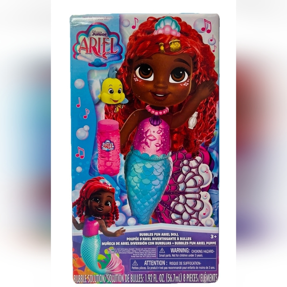 Bubbles Fun Ariel Doll